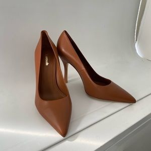 NWOT | Larroude Brown Pumps Heels Size 8 Never Worn